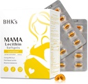 BHK 's Mama Lecithin Softels, Unclog Breast Ducks for Smoother Amning, supplement til Graviditet, Undgå Clouged Milk Ducks, 60 softels, 2-ugers levering