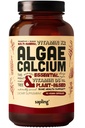 Calciumtilskud - hel mad med vitamin K2 & D3, magnesium, zink, bor, mineralkompleks. Sendt bæredygtigt fra Red Algae. for ben styrke og støtte. Non- GMO & Vegan 90 kapsler.