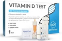 getTestede D-vitamin testsæt derhjemme - Self Test for D-vitamin mangel - hurtige, nøjagtige resultater - Let at bruge - Ingen Lab påkrævet - Inkluderer Lancet Buffer Kassette - Finger Prick Blood Test