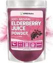 XPRS Nutra Elderberry Juice Powder - Elderberry Powder Organic Fruit Juice Mix - Pulver Elderberries Supplement Rich in Vitaminer A og C (4 oz)