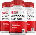Sweet Relief Glycogen Support Kapsler - SweetRelief Optimizer Advanced Formel, SweetRelief Supplement, SweetRelief Booster Anmeldelser, Glycogen Supplement (3 pakke - 180 Kapsler)