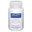 Pure indkapslinger Jod - supplement til støtte Thyroid & Hjælp med at opretholde sund cellular metabolisme - med Premium Kalium Iodid - 120 kapsler