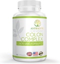 ASTRAYTE Colon Complex - for Colon discomfort - Milde symptomer - Aloe Vera - sveske frugt - Ingefær rod - Ikke GMO - 90 Greve