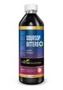 Herbal Goodness Soursop Bitters Liquid Drops, 10 i 1 med Moringa, Papaya, Burdock & Ginger, Organic Serene Soursop Bitters - Gut Support & Natural Body Detox Herbal Tonic Buddy 124; Vegan, Non- GMO, 12 Fl Oz