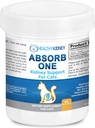 Cat Nyre Support Supplement til Normal Nyre Funktion i Katte. Naturlig Feline Nyre Rengøring Tag med enhver Nyre Kat Kost Mad. Vet- Formuleret 1 / 8 TSP en dag 60 Servering: Absorb One
