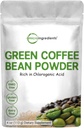 Pure Green Coffee Bean Extract, 4 Ounce, Filler Gratis med naturlig koffein, Green Coffee Bean Fat Burn Supplement med 50% chlorogen syre, understøtter Metabolisme og Vægt Management, Vegansk Friendly