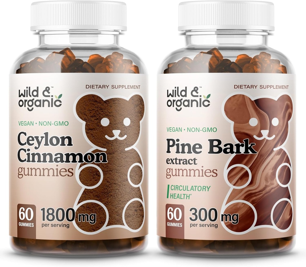 Wild & Organic Ceylon Kanel Gummier & Pine Bark Gummier