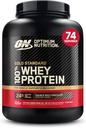 Optimum Nutrition Gold Standard 100% Whey Protein Powder, Double Rich Chocolate, 5 Pund (Packaging May Vary)