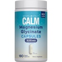 Naturlig Vitality Rolig, Magnesium Glycinate Understøtter Bone, Muskel, Hjerte, & Nerve Sundhed, Non- GMO, Vegan, Gluten Free 180ct