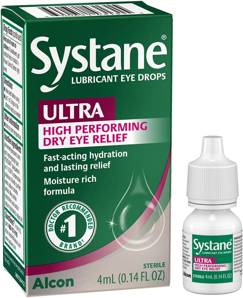 Systane Ultra Smøremiddel øjendråber, 0, 14 Fl Oz (pakning med 1)