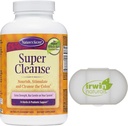 Nature 's Secret Super Cleanse Extra Strength Toxin Detox & Gentle Elimination Total Body Cleanse, Digestive & Colon Health Support, 200 Tablets, med en pillekasse