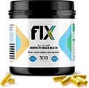 Fix 16-in-1 Komplet sundhedstillæg - orgel støtte til lever, hjerte og nyre - ikke-GMO, Vegan Formel for holistisk velvære - 30 Servering pr Container