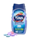 TUMS Antacida Smoothies Berry Fusion Tablets 60 Count