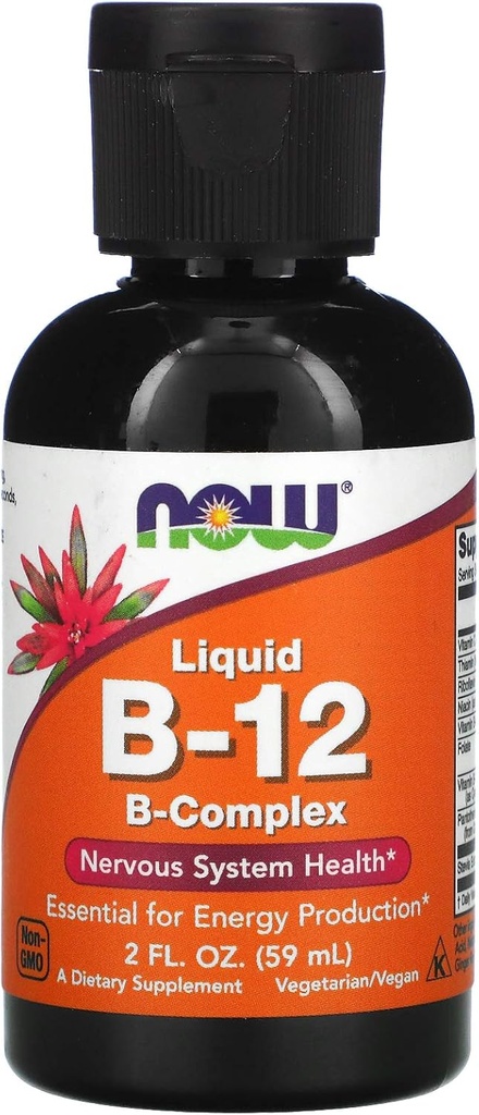 Now Foods - Flydende B-12 (B Complex) 2 fl oz