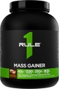Regel 1 Mass Gainer - Højkalorie vægt Gain Formel med 1,220 + kalorier, 250g + Complex Carb Blend, 40g All- Whey Protein Per Servering (8 Servering, Chokolade Peanut Butter)