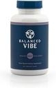 Balanceret Vibe immunsystem + Stress Support - 90 Blendable kapsler. Økologisk Astragalus, Reishi & Shiitake Svampe, Ginseng, Ashwagandha