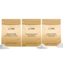 Pure Original Ingredienser Kalium Bicarbonat, Calciumchlorid, & Epsom salt bundle, (1lb) Mad Safe, Rengøring & Madlavning