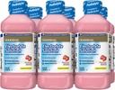 GoodSense Strawberry Electrolyte Solution, Erstatter Electrolytes, Fluid & Zink, Kids & Voksen, 33.8 Fluid Ounces (pakning med 6)