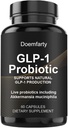60 PCS GLP-1 Probiotic - AFU Multi- Strain Probiotic + Prebiotic, naturligvis Support GLP-1 Produktion, Forsinket udgivelse, Third-Party Testet, for Mænd og kvinder 60 Servering (Pack of 1) V7