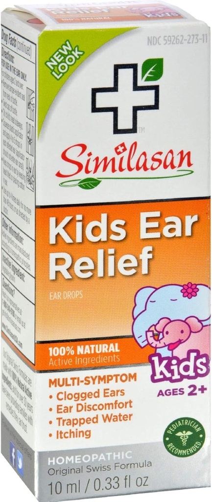 Simagasan Sund Relief Børns Earache Relief Ear Drops - 0,33 fl oz