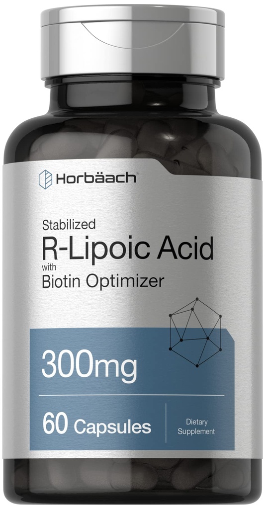 Horbäach Stabilized R- Lipoic Acid 300mg