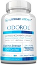 Godkendte Science Odorol - 60 kapsler - frisk dårlig ånde og krop lugt - Indeholder L.acidophilus, grøn te, Magnolia Bark, pebermynte olie, og Fennel - Alle naturlige, Vegansk venlige, ikke-GMO