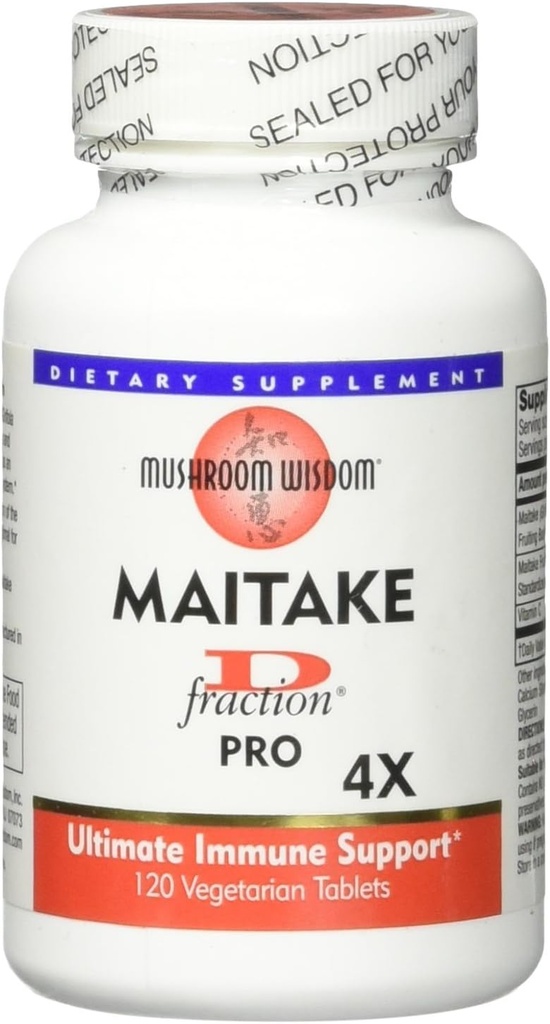 Maitake D- Fraction Pro, (120 tæller)