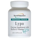 Transformation Enzymes Lypo Enzyme Supplement med urter og vitaminer til fordøjelsessygdomme, 60 Caps