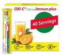 T & D Oxi C 1000 mg C-vitamin - 40 Vegansk drik - Orange Flavor - Fremstillet i Tyskland