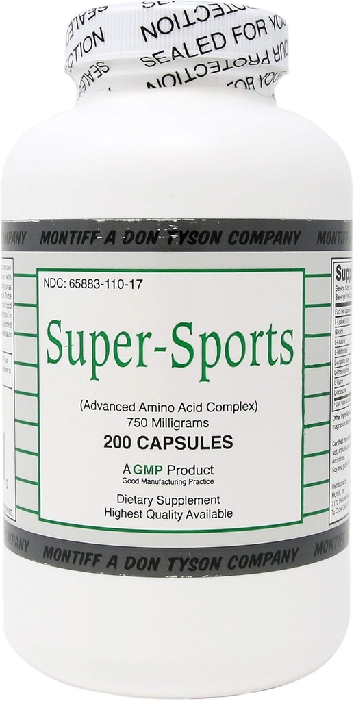 Super Sports 750 mg 200 Capsules