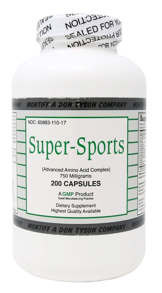 Super Sports 750 mg 200 kapsler