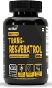 Trans Resveratrol 500MG kapsler - 99, 5% Pure Mikroniseret og stærkt biotilgængelig Supplement Note 124; Slow Down Aging, Proven Powerful Antioxidant124; Forbedrer Metabolisme og hjerte sundhed (120 kapsler)