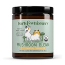 Dr. Mercola Bark & Whiskers Organic Fermented Mushroom Blend - Cat & Dog Supplement - Understøtter fordøjelse og immunforsvar - Gratis fra tilsætningsstoffer, Filler & Gluten - 2.11 oz. (60 Scoops)