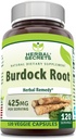 Herbal Secrets Burdock Root Supplements 124; 425 Mg Per Serving