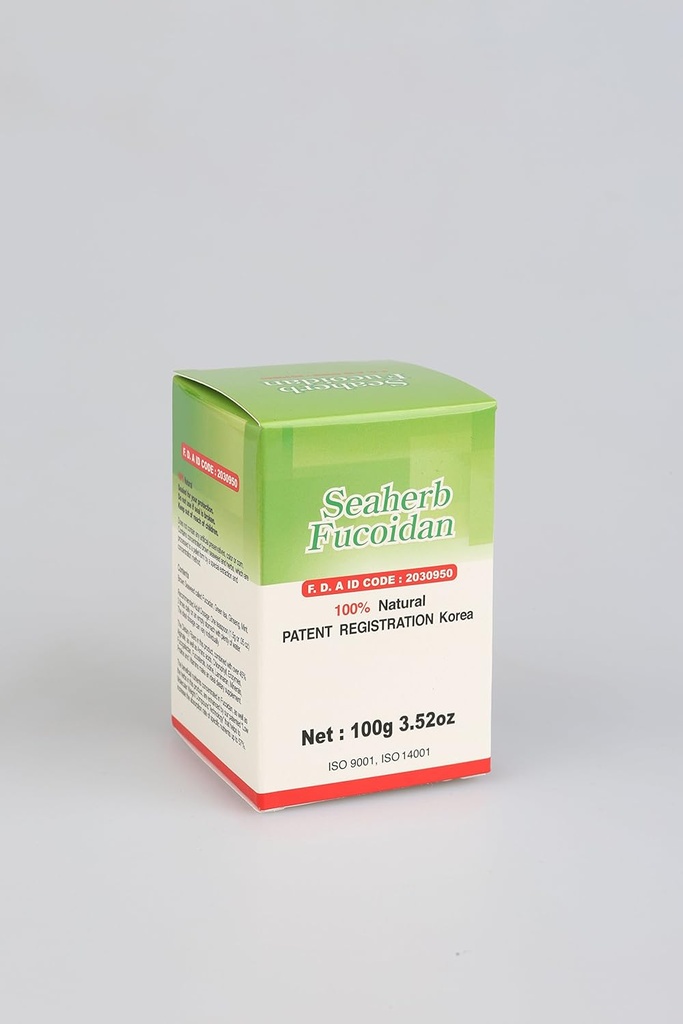 100% Natural Brown Seaweed Extract Fucoidan USFDA passed (ID-kode 2030950) [Powder Type] (100g)