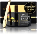 THE GOLD Shilajit Resin 124; Shilajit Pure Himalayan Organic Shilajit for mænd & for kvinder Lab Test i USA Grade A + alle naturlige kostvaner supplement med Fulvic Acid + Trace Minerals