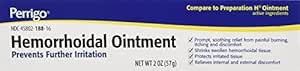 Hæmoroide smerter Relief Salve Generisk Til fremstilling H 2 oz (57g) Per rør pakke med 3 rør I alt 6 oz af PERRIGO PHARTICALS