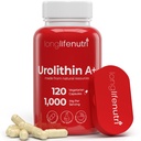 Urolithin A + 1000mg Supplement - Advanced Formel, 120 Vegetariske Kapsler, 2-måned Supply, Pomegranate Extract for Sund Aging & Longevity, Lab Testet, Økologisk, Made in USA
