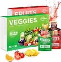 Frugt og grøntsager Supplement - 60 Pouches Superfoods & Super Grønne for voksne & Børn