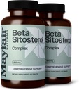 Beta sitosterol Complex (2 Pack), 500mg, Plant Sourced, 90 tabletter Hver (180 i alt), Samlet supporttillæg