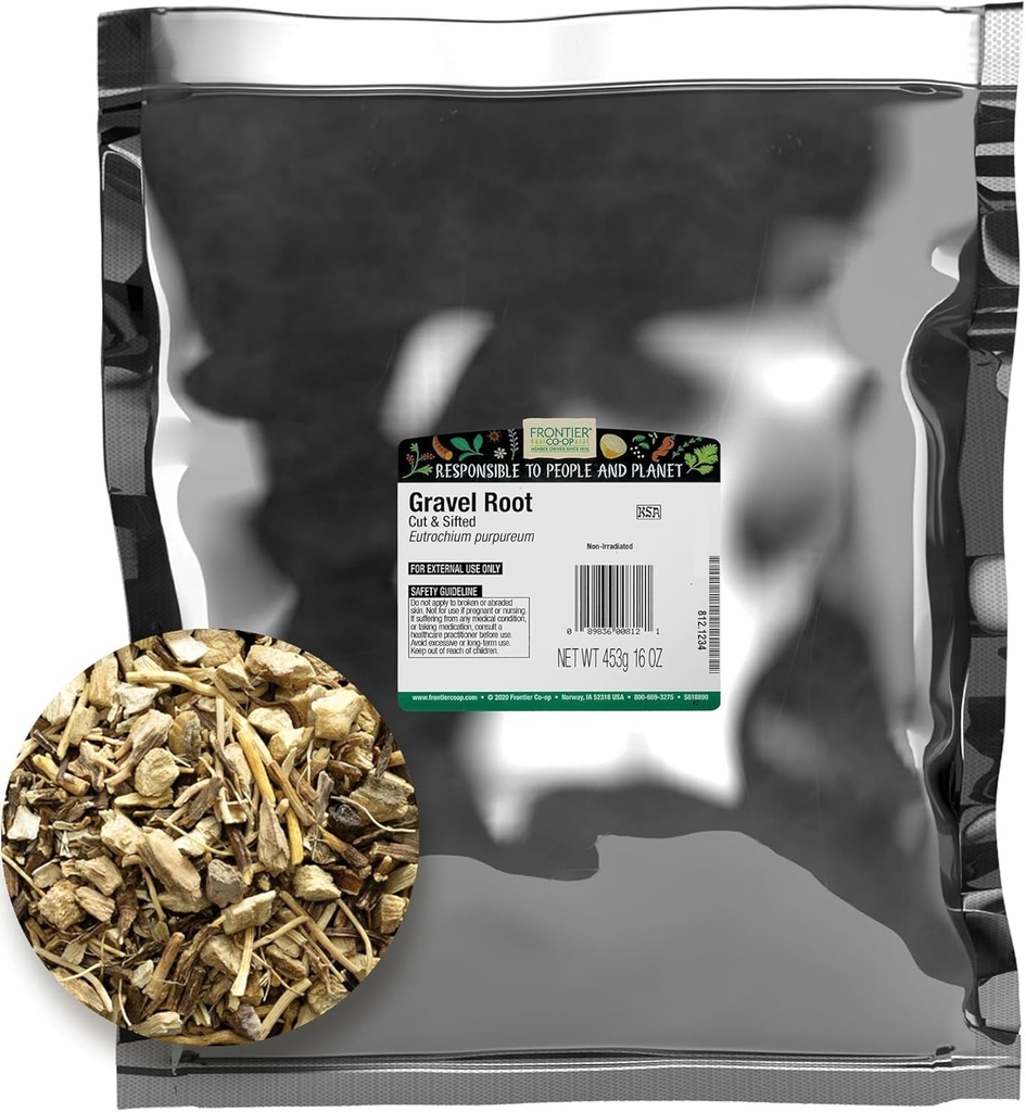 Frontier Co- op Cut og Sifted Wildcrafted Gravel Root 1lb