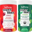 Bellway Super Fiber Powder + Frugt, Raspberry Lemon Super Fiber + Grønne