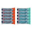 CLIF Builders - Chokolade Mint og Chokolade Flavor - Variety Pack - Plant Based Protein Bars - Gluten Free - Non-GMO - Lav Glycemisk - 20g Protein - 2.4 oz. (10 Tæl)