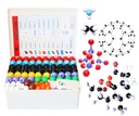 LINKTOR Kemi Molecular Model Kit (444 stykker), Student eller Lærer Sæt for Økologisk og Uorganisk Kemi Learning, Motivate Entusm for Learning and Raising Space Imagination, A Fullerene Set