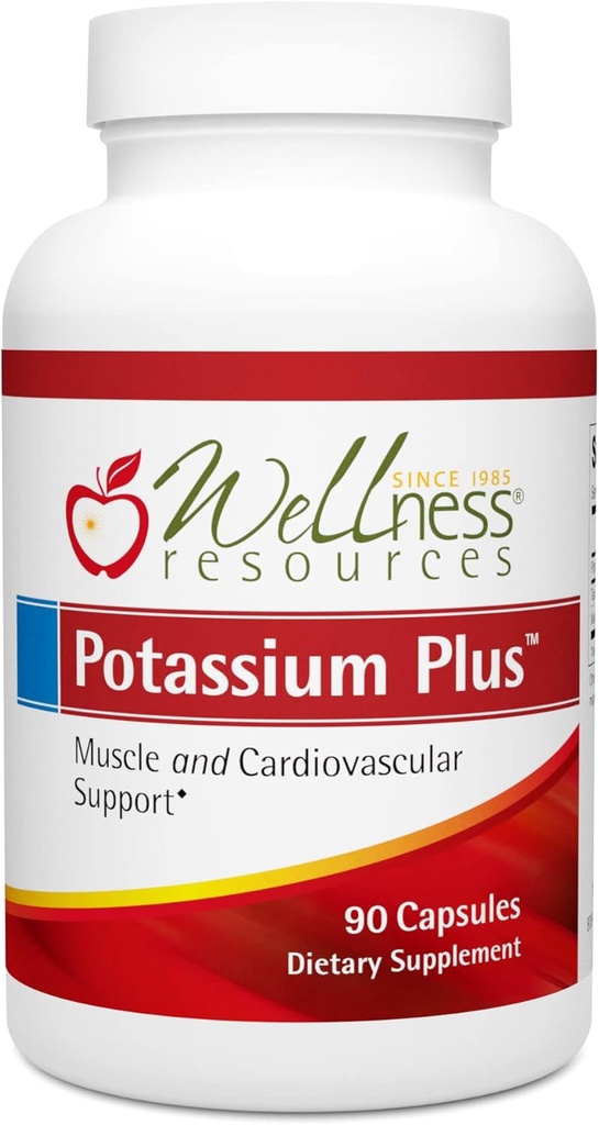 Kalium Plus med Taurine og Malic Acid (90 kapsler)
