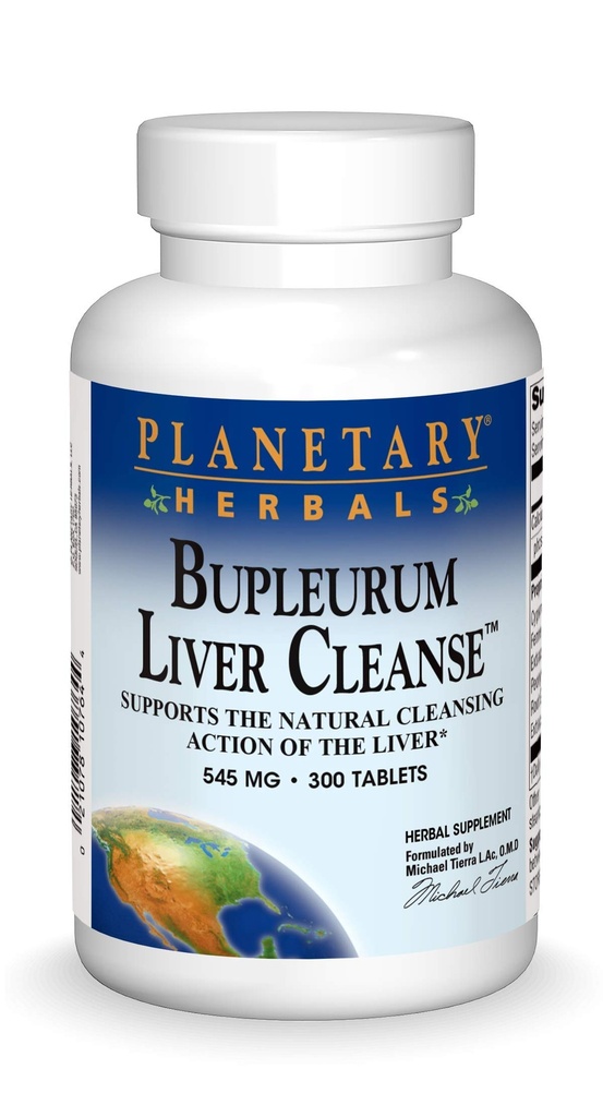 Planetariske Herbals: Bupleurum Lever Rense 545 mg 300 tabletter