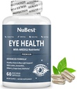 NuBest AREDS 2 Eye Vitaminer med Beta Caroten Carrot Powder, 20mg Lutein, 4mg Zeaxanthin, Bilberry, Grape Seed, BioPerine, B- Complex, Multivitamin for Eye Health