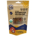 Yogi Super Foods Maca Protein Bars med Cacao for sund energi - Raw, Vegan, Gluten Free, Low Glycemic Superfood Snack Food Bars med Plant Protein, Cocoa Powder & Granola - 4 Barer