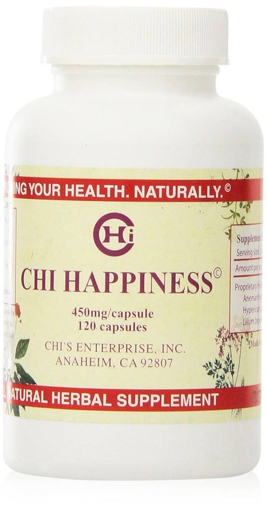 Chi Enterprise Chi Happiness - 120 kapsler, 450 mg kapsler