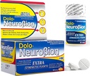Dolo Neurobion Pain Reliever, Feber Reducer, Ekstra Styrke. Amazel Dolor, Reduce la Fiebre, Extra Fuerte. 60 tabletter. Acetaminophen 500 mg